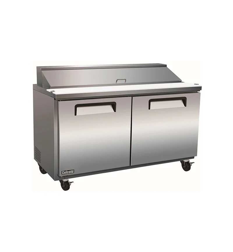 TABLE A SALADE MEGA TOP 48'' - 18 PLATS CELCOLD