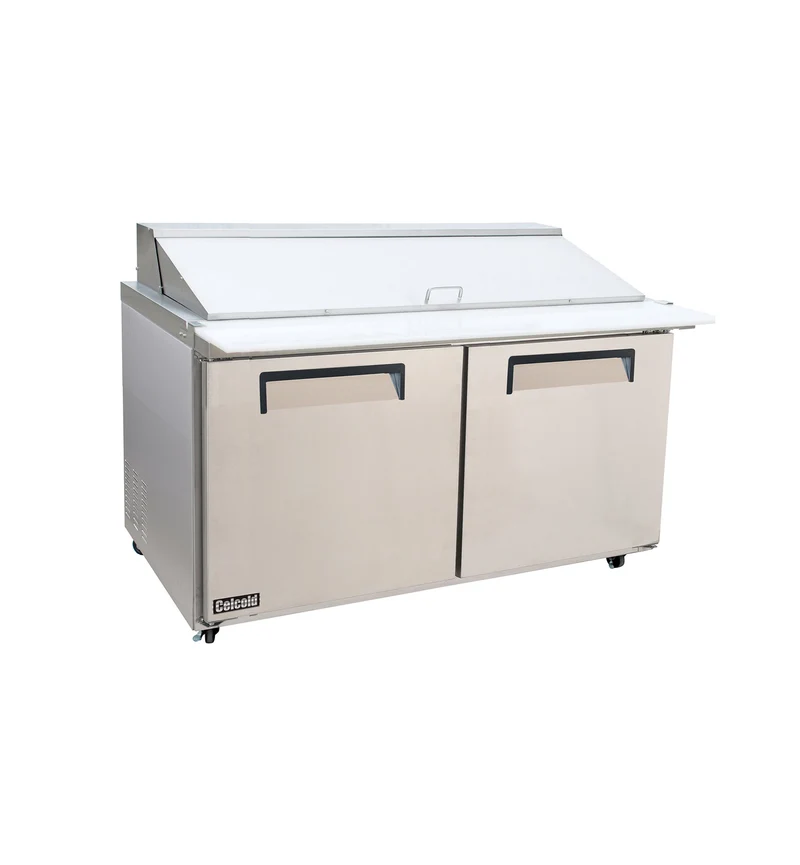 TABLE A SALADE MEGA TOP 60'' - 24 PLATS CELCOLD