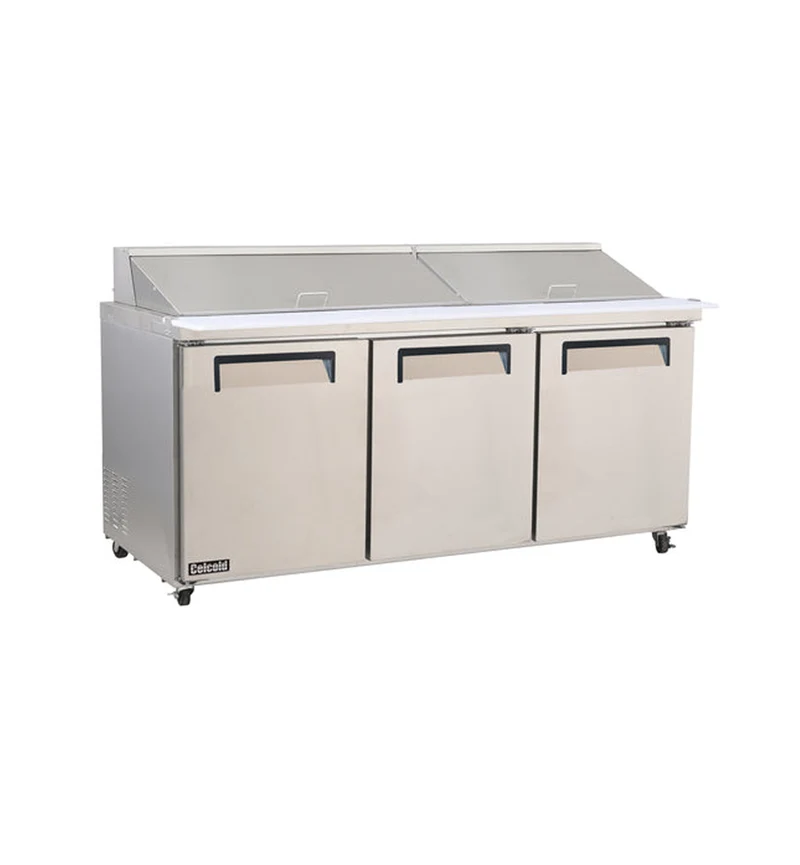 TABLE A SALADE MEGA TOP 72'' - 30 PLATS CELCOLD
