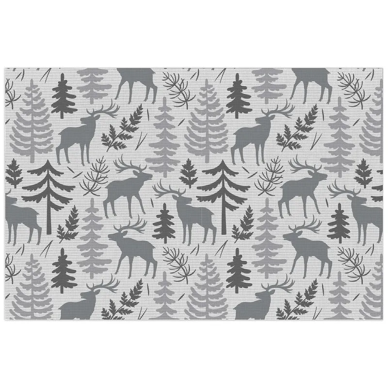 NAPPERON 12 X 18 FORÊT GRISE SAFDIE