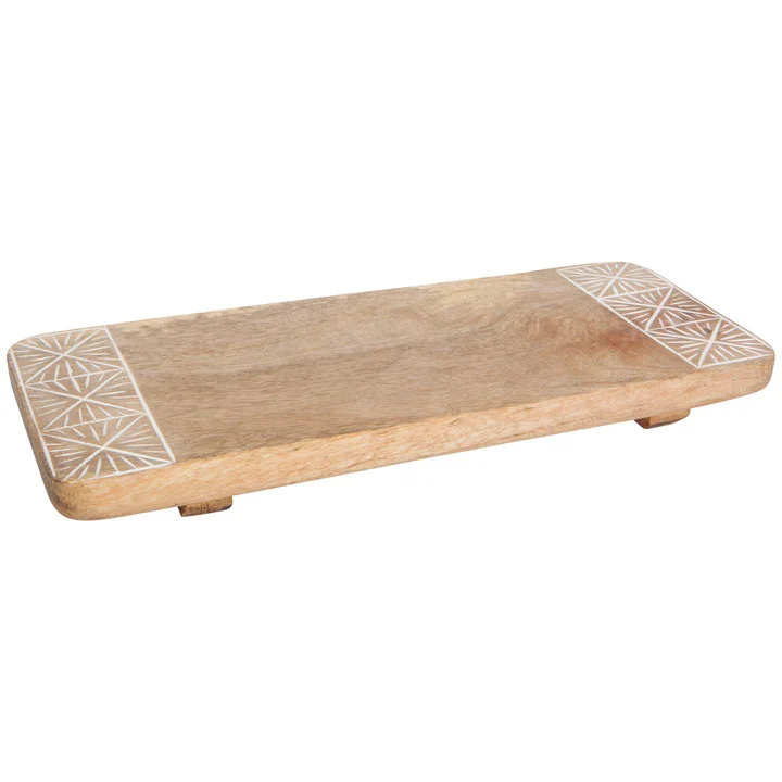 PLATEAU DE SERVICE RECT. 6 X 14 BOIS DANICA
