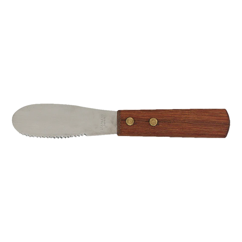 TARTINEUR À SANDWICH S/S MANCHE BOIS BROWNE