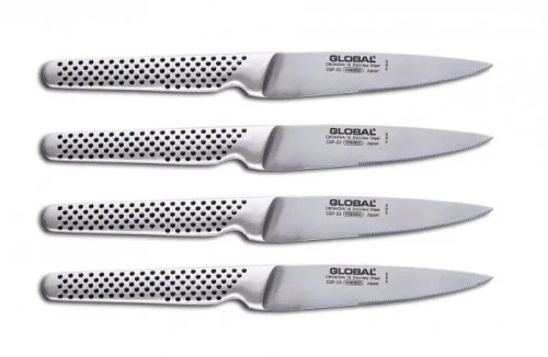 ENS/COUTEAU A STEAK/4PCS/BROWNE