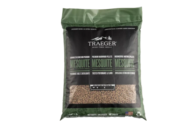 SAC 9KG. GRANULES DE BOIS MESQUITE TRAEGER