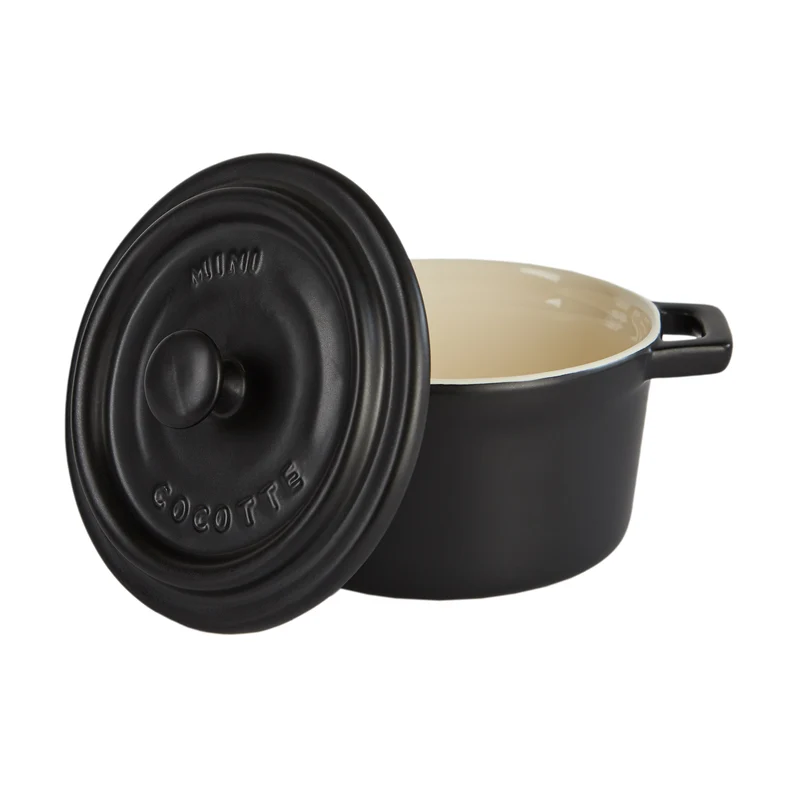COCOTTE RONDE 320 ML. NOIR VINTAGE SAFDIE