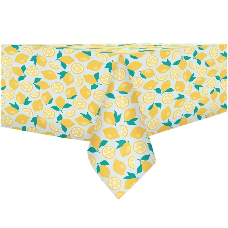 NAPPE EN VINYLE 52" X 70" CITRONS SAFDIE