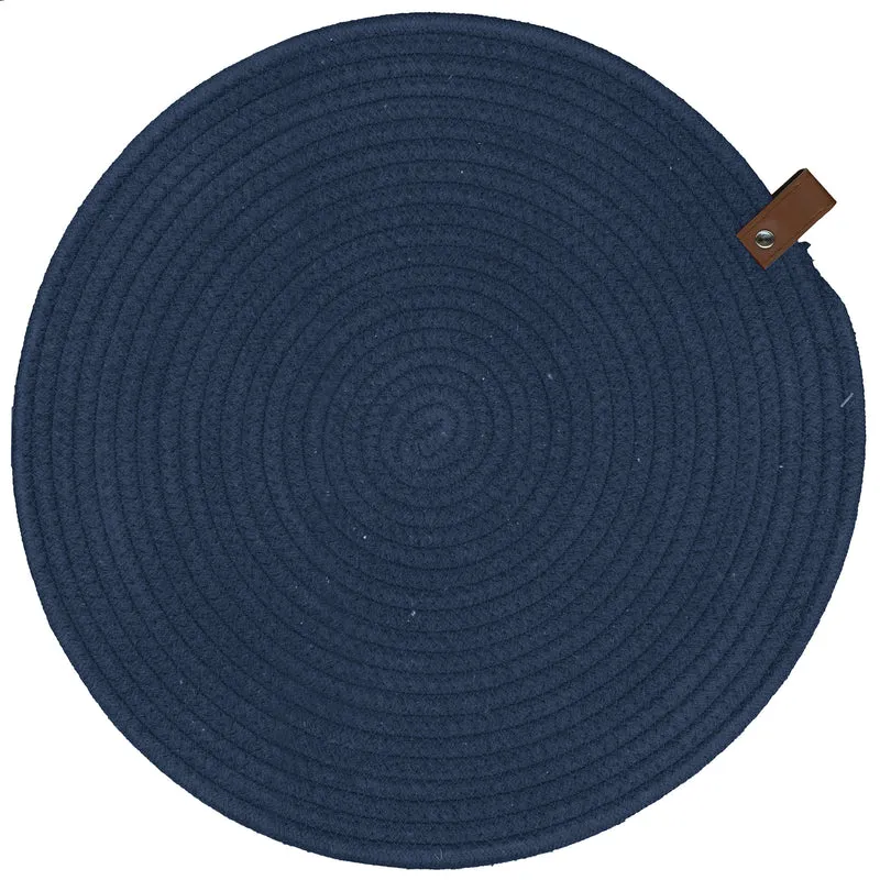 NAPPERON ROND 15" DENIM FONCÉ SAFDIE