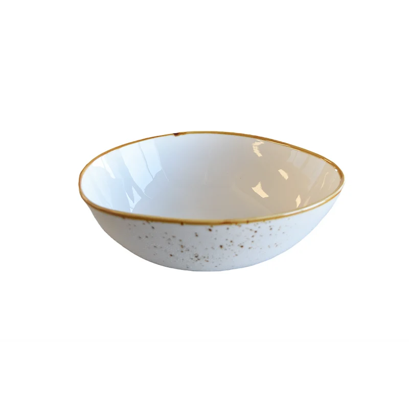 BOL OVAL 8.5" BLANC KAYALI