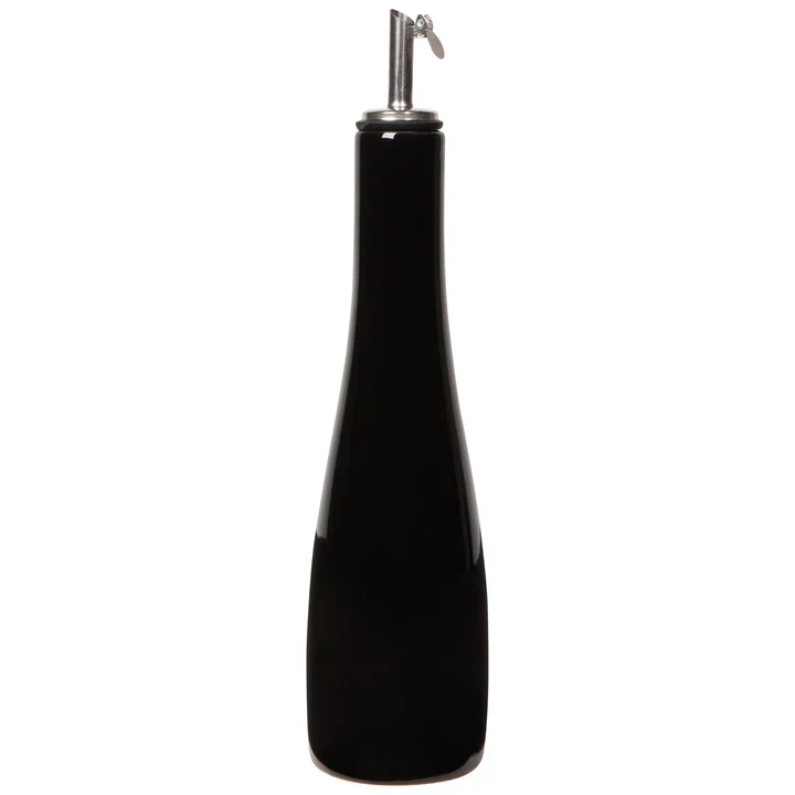 BOUTEILLE POUR HUILE 8 OZ. NOIRE