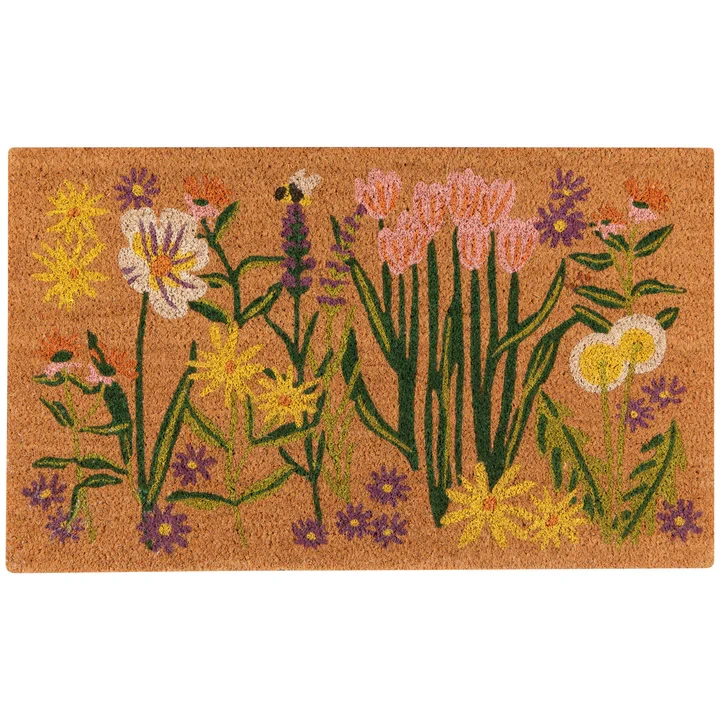 PAILLASSON 18" X 30" FLEURI DANICA