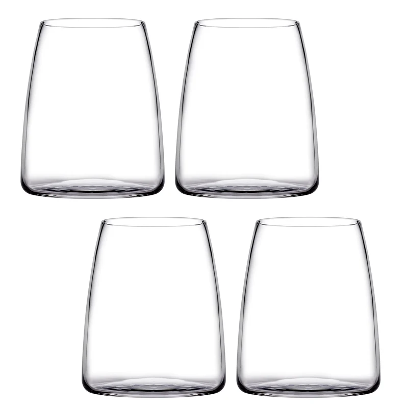 ENS. (4) VERRES FORME BASSE 390 ML. SAFDIE