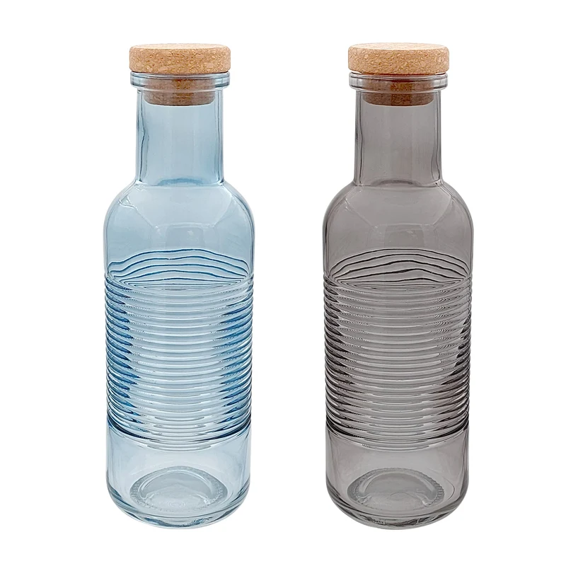 BOUTEILLE EN VERRE COLORÉ 1 L. SAFDIE
