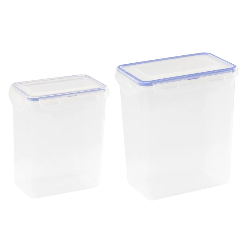 ENS. (4) PCES CONTENANT PLASTIQUE RECT. SAFDIE