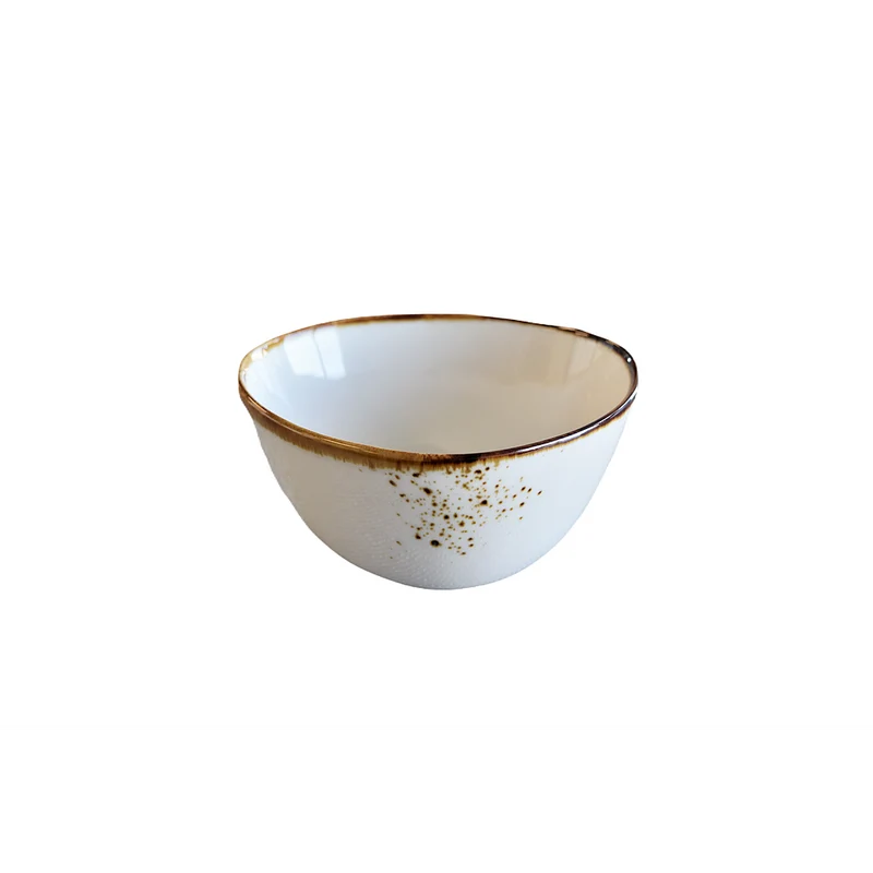BOL OVAL 4.75" BLANC KAYALI