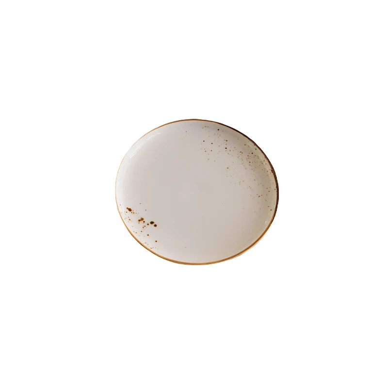 ASSIETTE RONDE 7" BLANCHE KAYALI