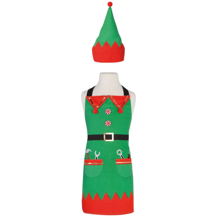 ENS. TABLIER & TOQUE LUTIN DANICA