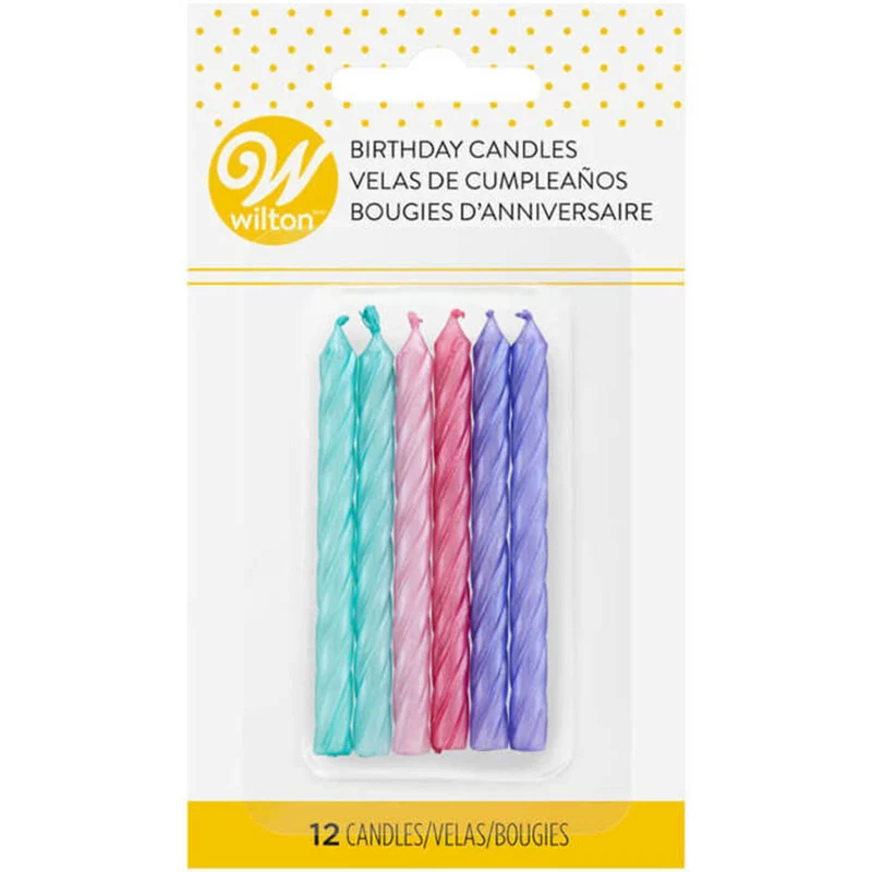 PQT (12) CHANDELLES LICORNE WILTON