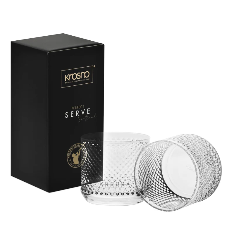 ENS. (2) VERRES À WHISKY 270 ML. DANESCO