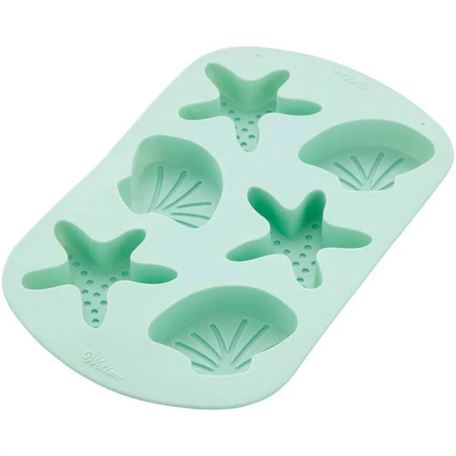 MOULE SILICONE EN COQUILLAGES/ ÉTOILES DE MER WILTON