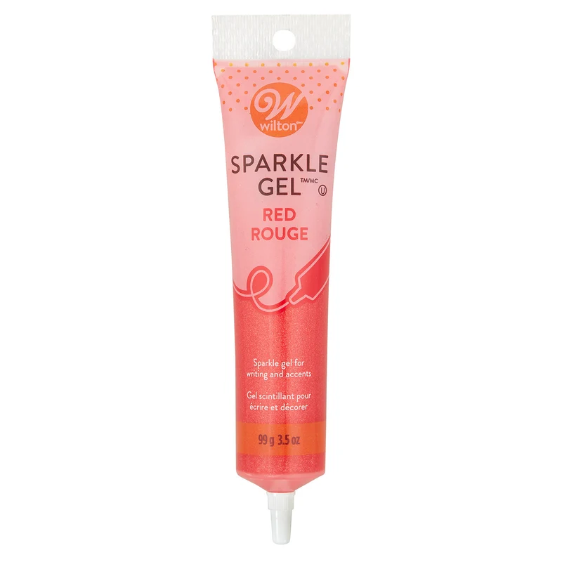 GEL ÉTINCELANT ROUGE WILTON