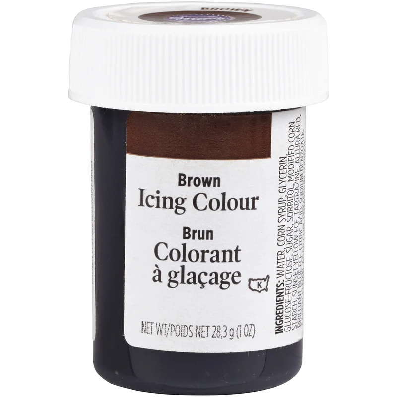 COLORANT À GÂTEAU 1 ON BRUN WILTON