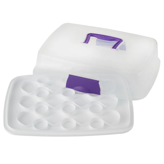 CLOCHE À GÂTEAU RECT. TRANSPORTABLE WILTON