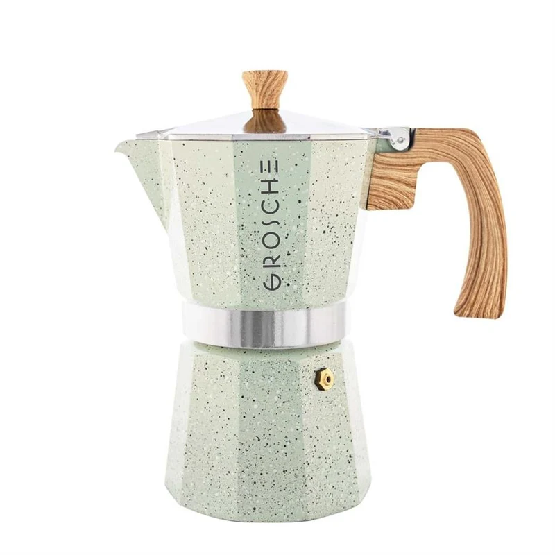 CAFETIÈRE ITALIENNE MILANO 9 TASSES MENTHE GROSCHE