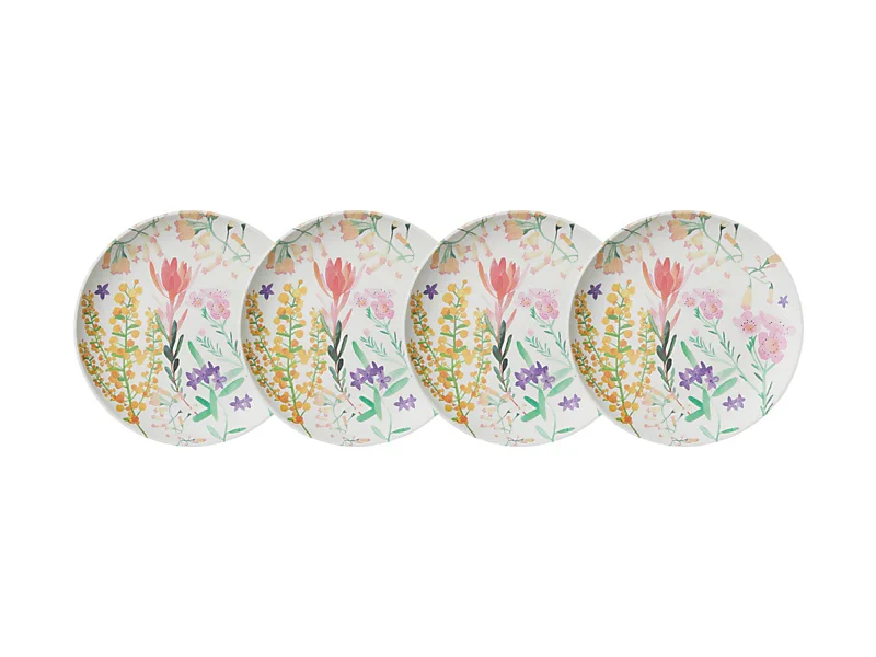 ENS. (4) ASSIETTES 25.5 CM. EN BAMBOU MAXWELL WILLIAMS