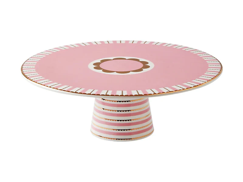 PRÉSENTOIR À GÂTEAU 28 CM. ROSE REGENCY MAXWELL WILLIAMS