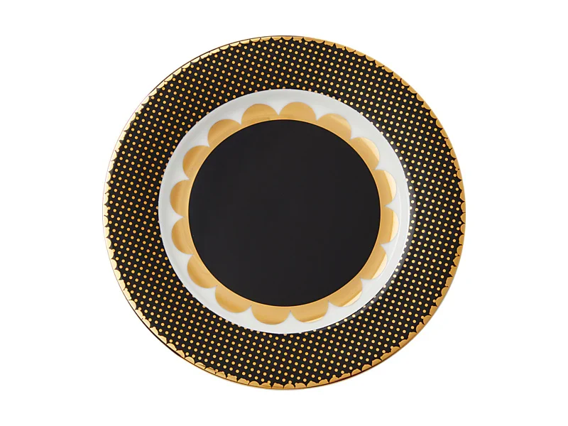 ASSIETTE À DESSERT 19.5 CM. NOIRE REGENCY MAXWELL WILLIAMS