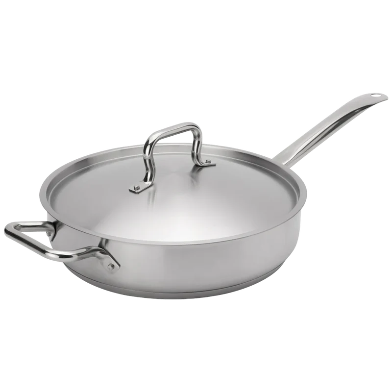SAUTEUSE 7 PTES/ 6.75L A/COUVERCLE ELEMENTS BROWNE