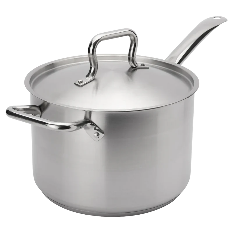 CASSEROLE 10 PTES A/COUVERCLE S/S ELEMENTS BROWNE