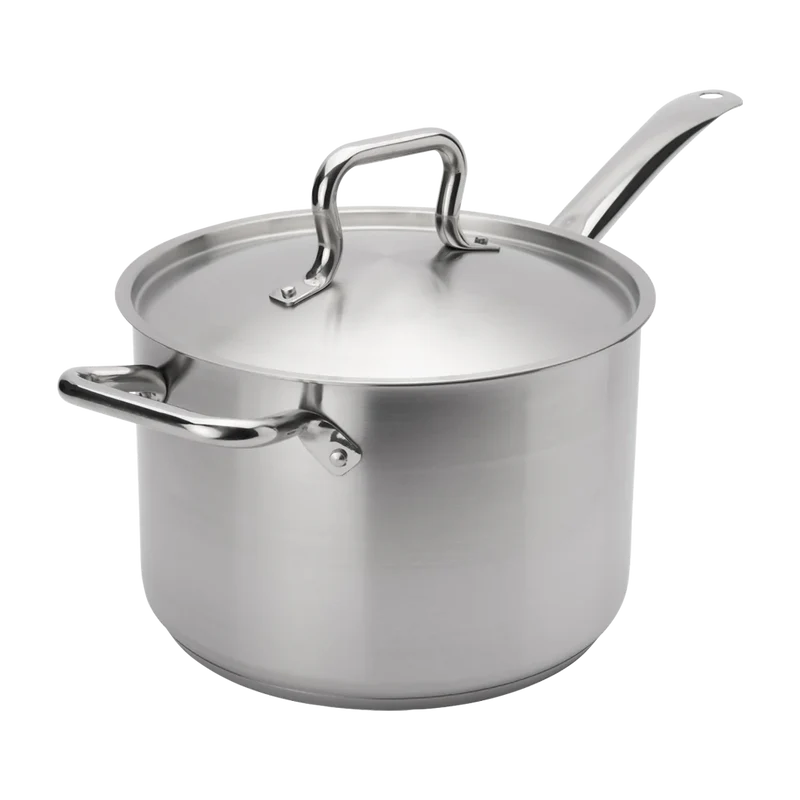 CASSEROLE 7.6 PTES A/COUVERCLE S/S ELEMENTS BROWNE