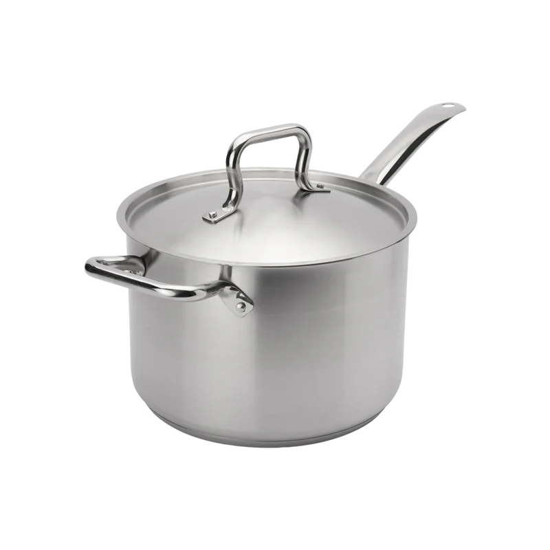 CASSEROLE 2 PTES A/COUVERCLE S/S ELEMENTS BROWNE