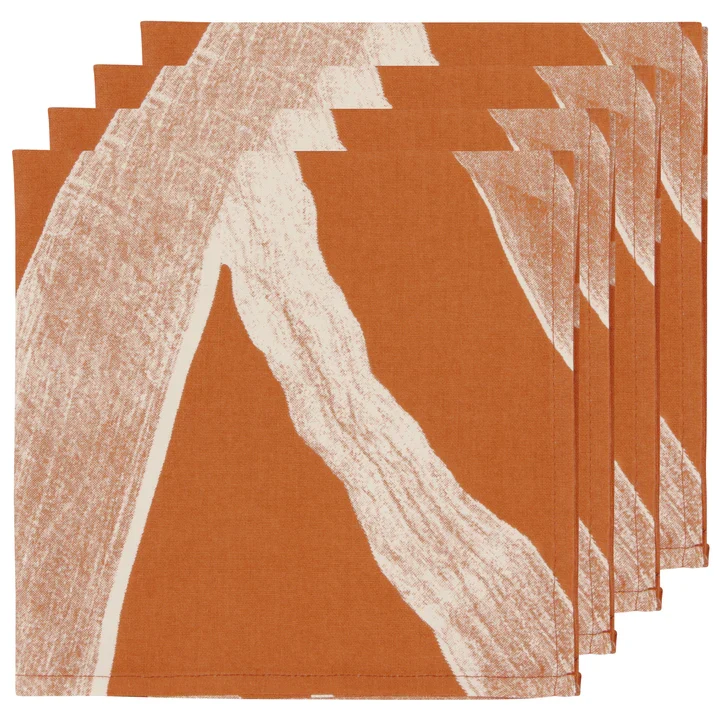ENS. (4) SERVIETTE DE TABLE 18" X 18" DANICA