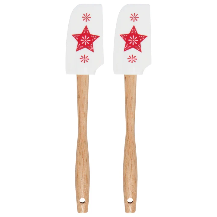 ENS. (2) MINI SPATULE 7" ÉTOILE DANICA