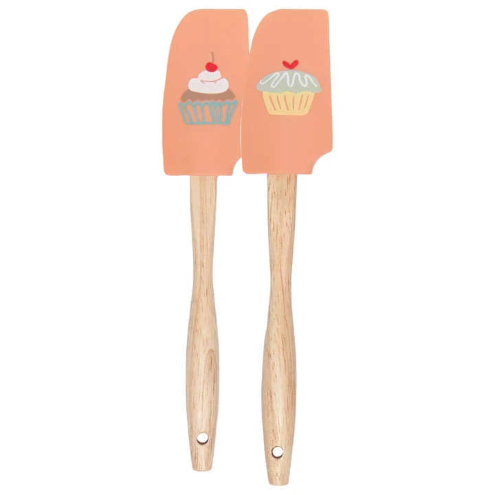 ENS. (2) MINI SPATULE 7" GÂTEAU DANICA