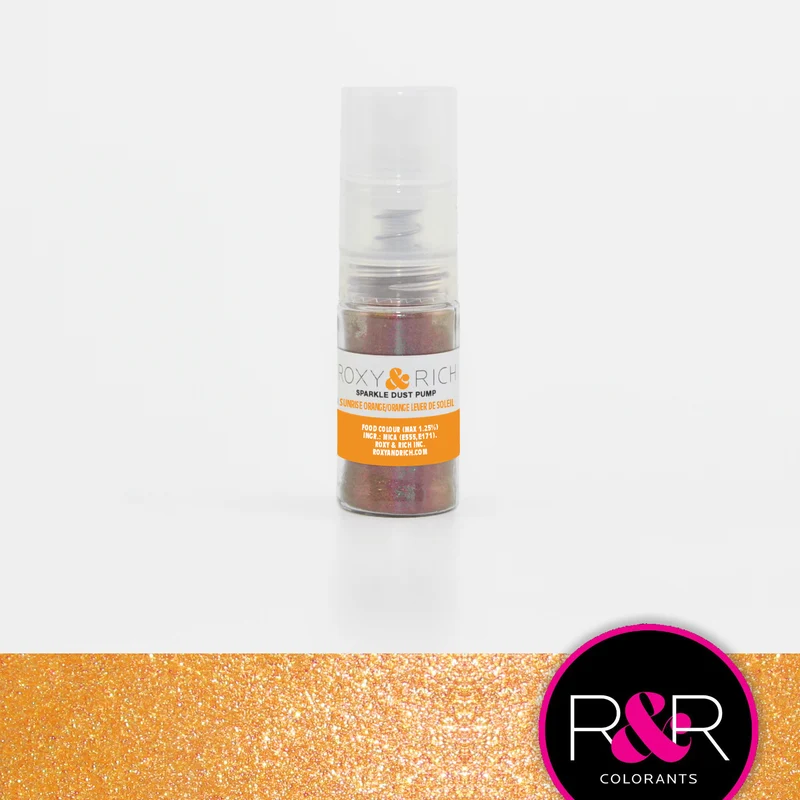 POUDRE ÉTINCELANTE 4 GR ORANGE SOLEIL ROXY & RICH