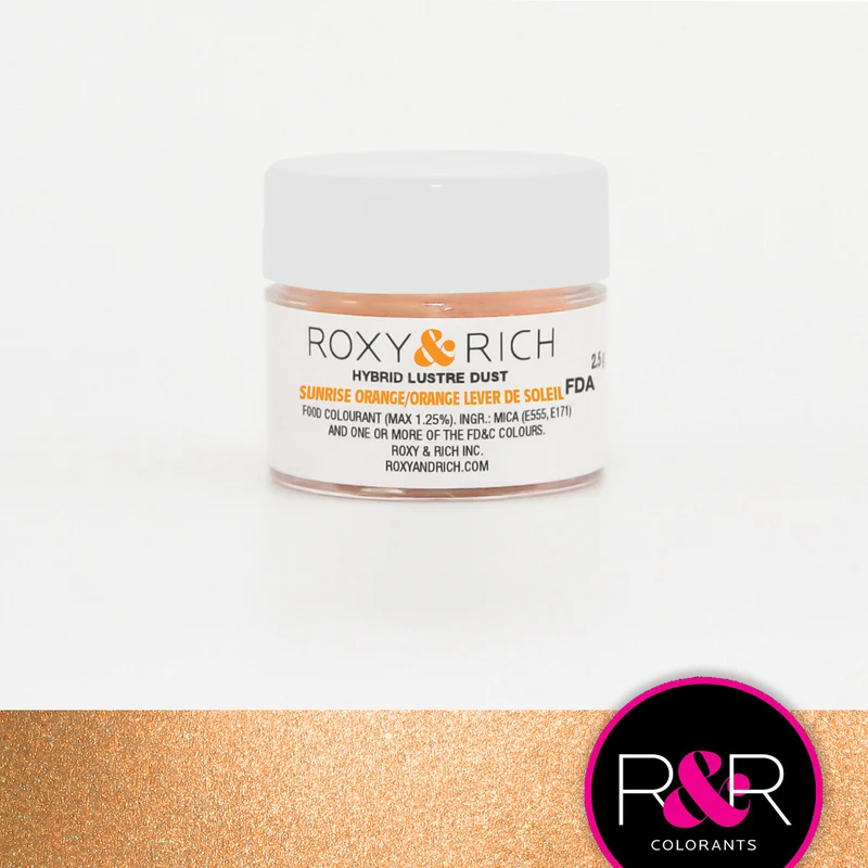 POUDRE LUSTRÉE HYBRIDE 2,5 GR ORANGE SOLEIL ROXY & RICH