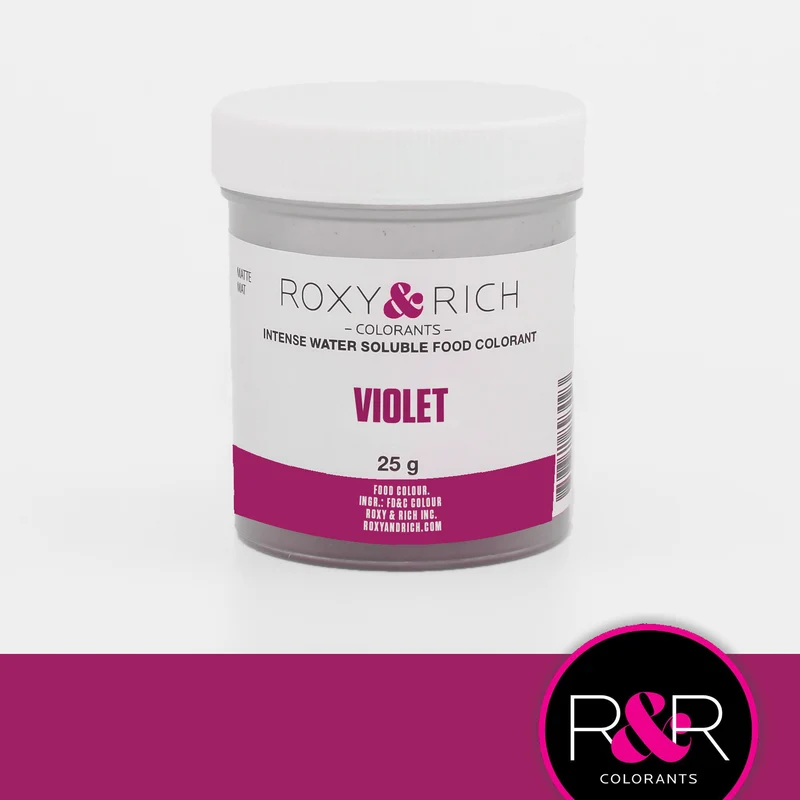 COLORANT HYDROSOLUBLE 25 GR VIOLET ROXY & RICH