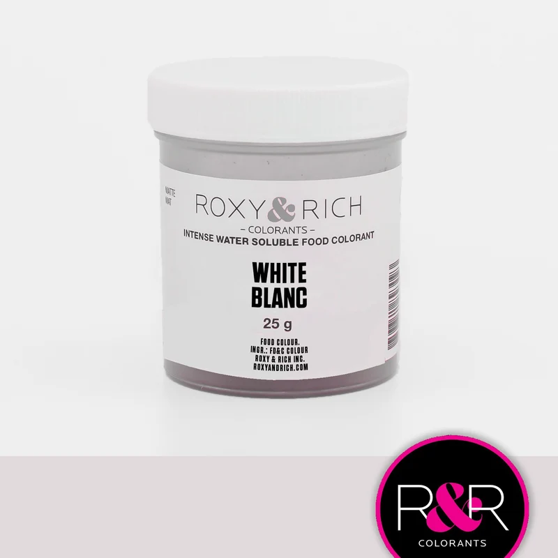 COLORANT HYDROSOLUBLE 25 GR BLANC ROXY & RICH