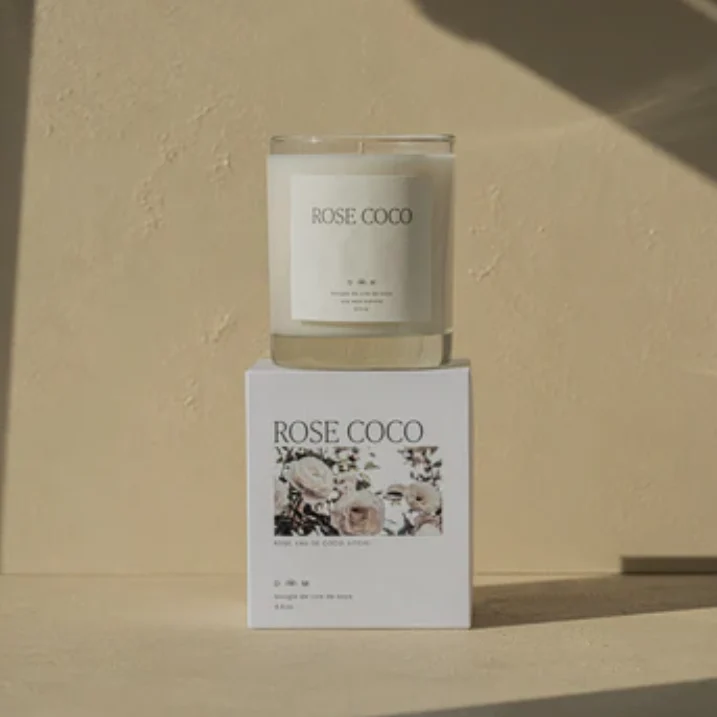 BOUGIE ROSE & COCO 7-3/4 ON DIMANCHE MATIN