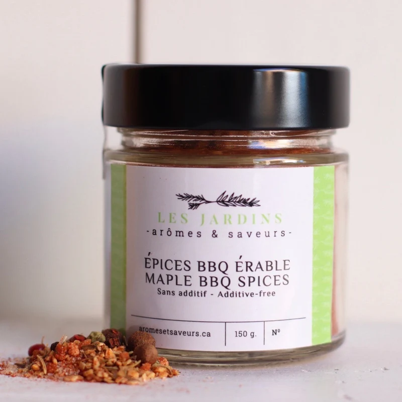 ÉPICES BBQ ÉRABLE JARDINS ARÔMES ET SAVEURS