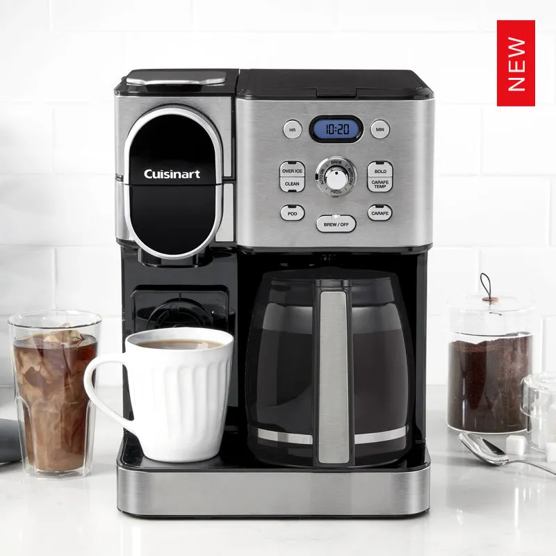 CAFETIÈRE INOX. 12 TASSES & 1 TASSE CUISINART