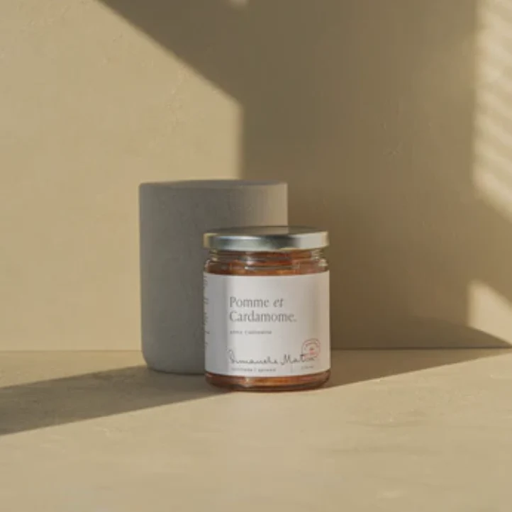 TARTINADE POMME & CARDAMOME DIMANCHE MATIN