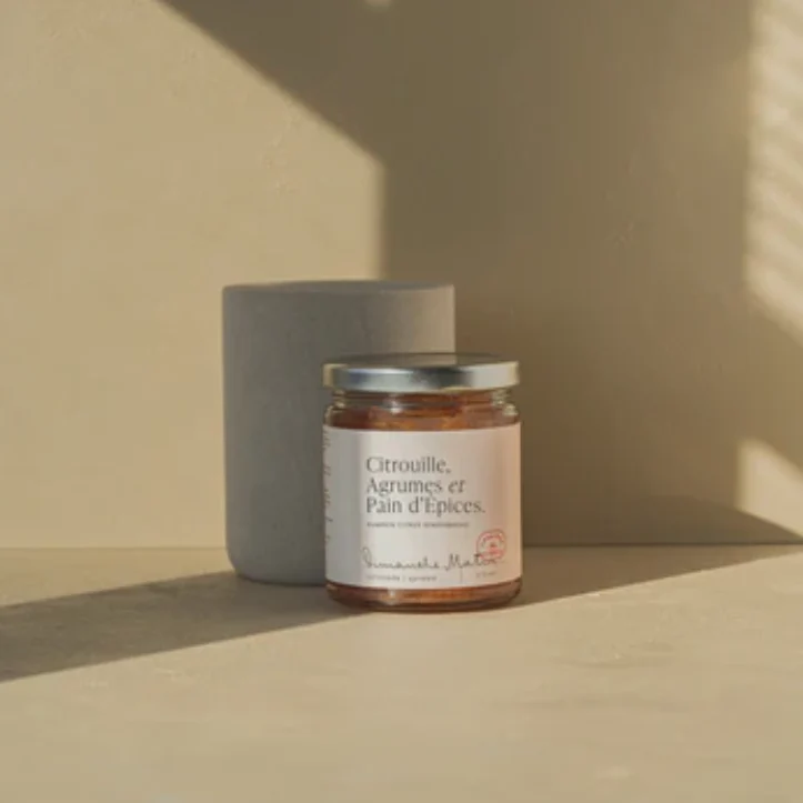 TARTINADE CITROUILLE, AGRUMES, ÉPICES 270 ML DIMANCHE MATIN
