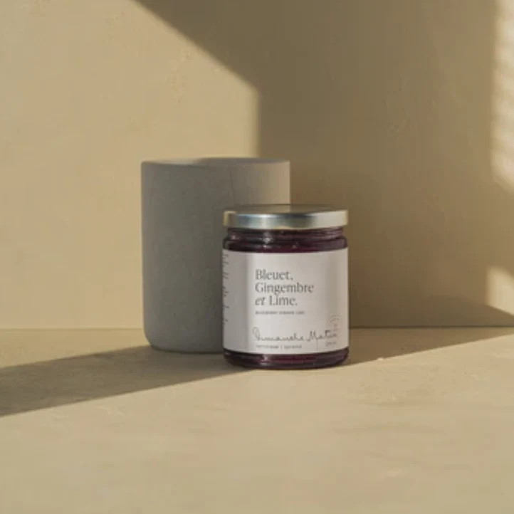 TARTINADE BLEUET,GINGEMBRE ET LIME 270 ML DIMANCHE MATIN