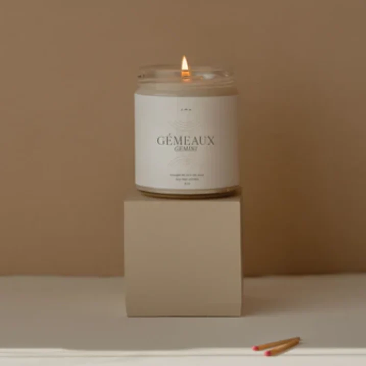 BOUGIE ZODIAQUE "GÉMEAUX" DIMANCHE MATIN