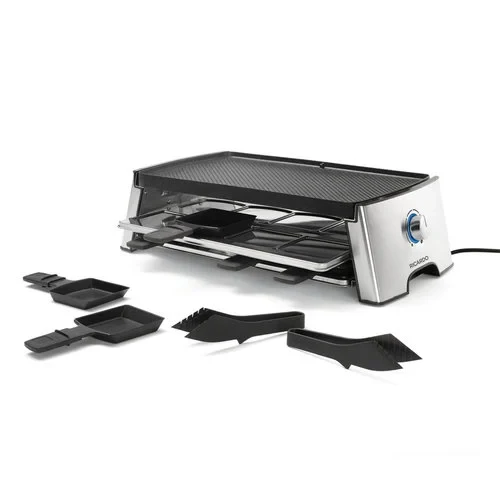 ENS À RACLETTE RÉVERSIBLE 18 PCES ÉLECTRIQUE RICARDO
