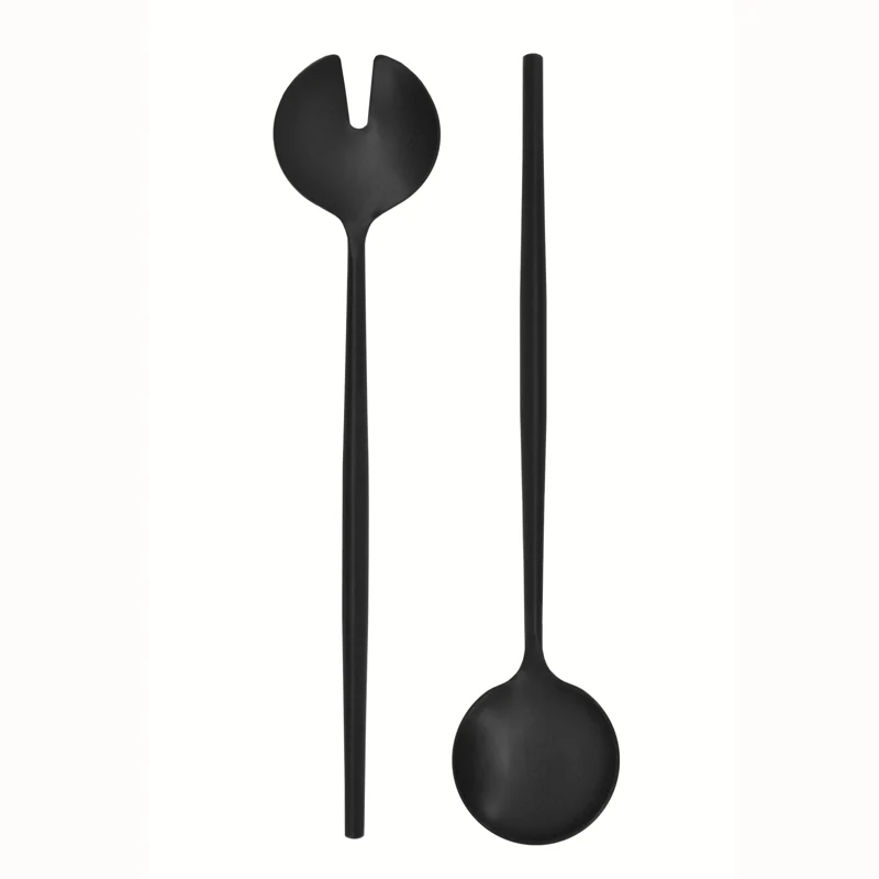 COUVERT À SALADE 26 CM INOX NOIR DANESCO